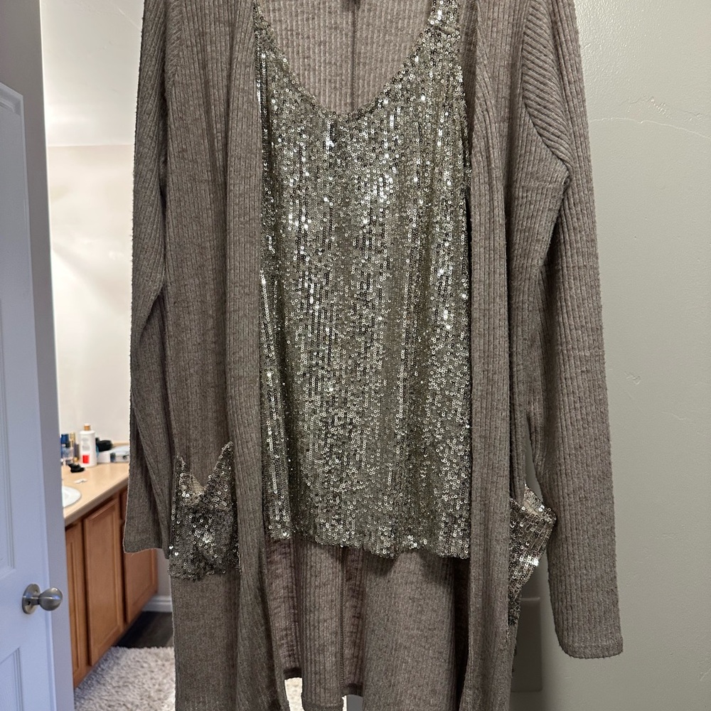 Daytrip Cream Ribbed Cardigan